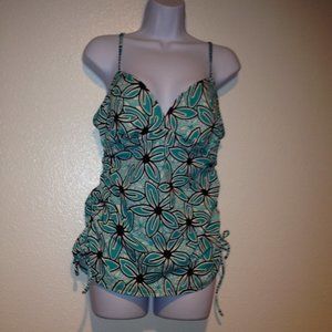 Sonoma Sweetheart Floral Swim Top